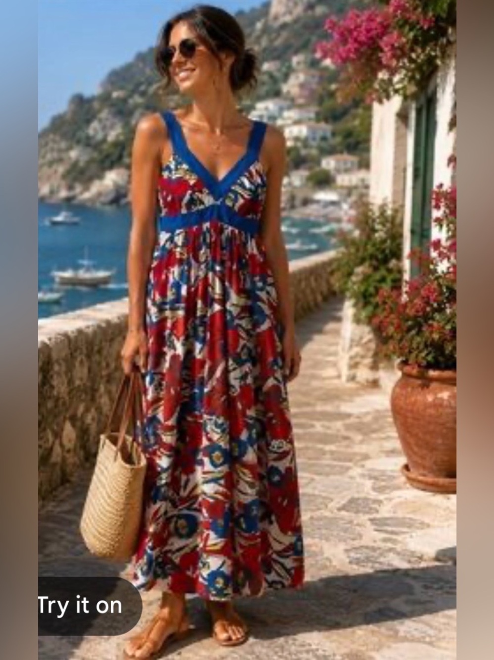 French Connection Floral Maxi Dress